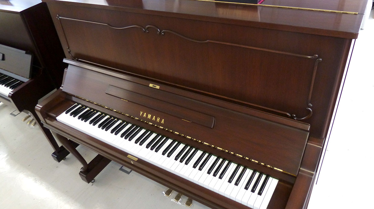 【売約済み】中古 アップライトピアノ ヤマハリニューアルピアノWX106W