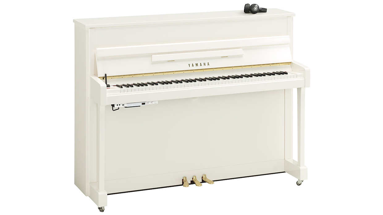 アップライトピアノ ヤマハサイレントピアノb113PWH-SC3
