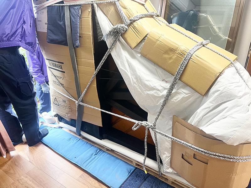 グランドピアノの引き取り2